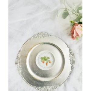 ポーセラーツインストラクター資格コースの上絵の具ペンワーク課題