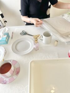赤穂市と岡山北区にある50代からのアラフォーアラフィフアラカンの大人女子の趣味教室ではポーセラーツが学べます♡